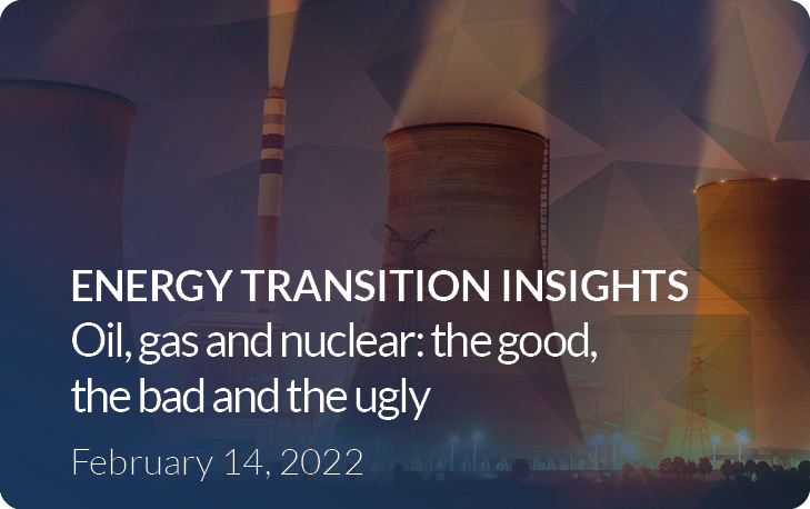 Oil, gas and nuclear. The good the bad and the ugly