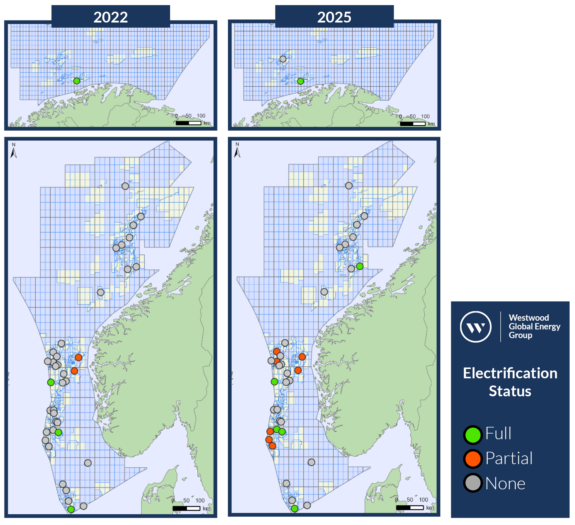 Norway Electrification Maps