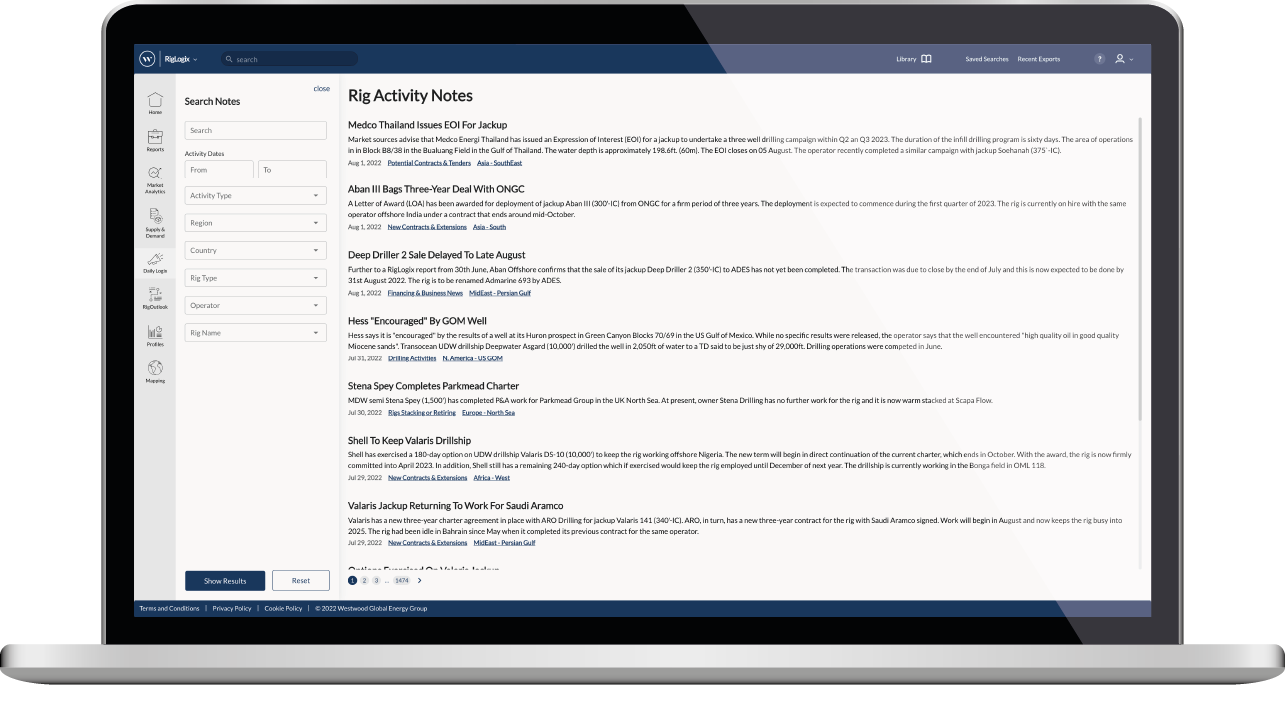 RigLogix DailyLogix News