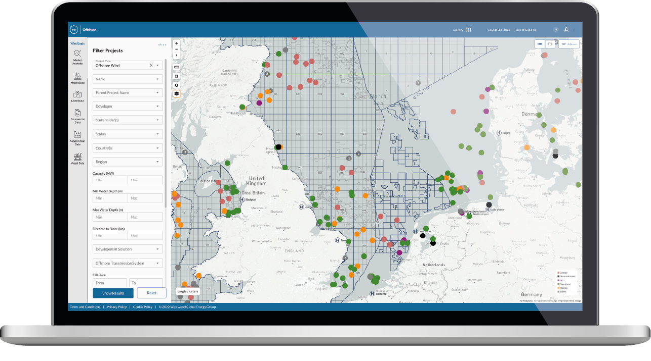 WLX NEW Project Search Map