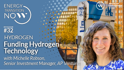 Energy Transition Now Podcast, Episode 32 - Hydrogen Cover