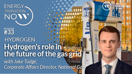 Energy Transition Now Podcast, Episode 33 - Hydrogen Cover