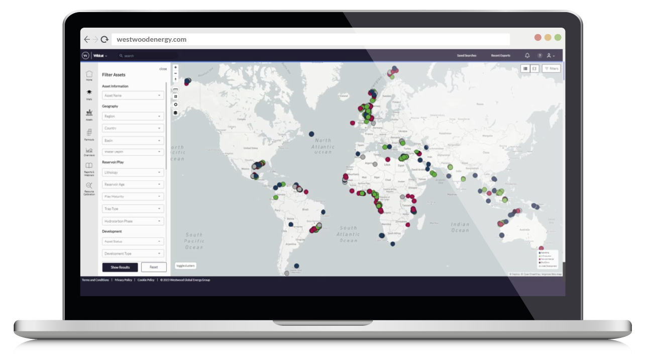 Wildcat Laptop Image, Wells - Global oil and gas exploration, farm outs and appraisal activity and insights into the drivers behind exploration strategy and performance.
