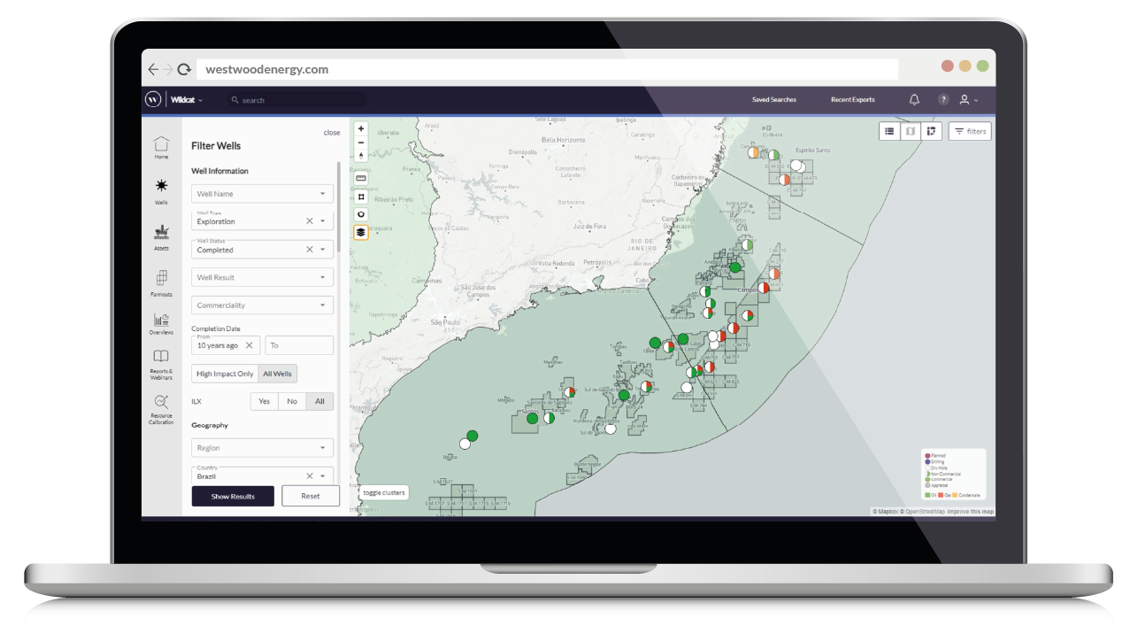 Wildcat Laptop Image, Exploration Performance - Global oil and gas exploration, farm outs and appraisal activity and insights into the drivers behind exploration strategy and performance.