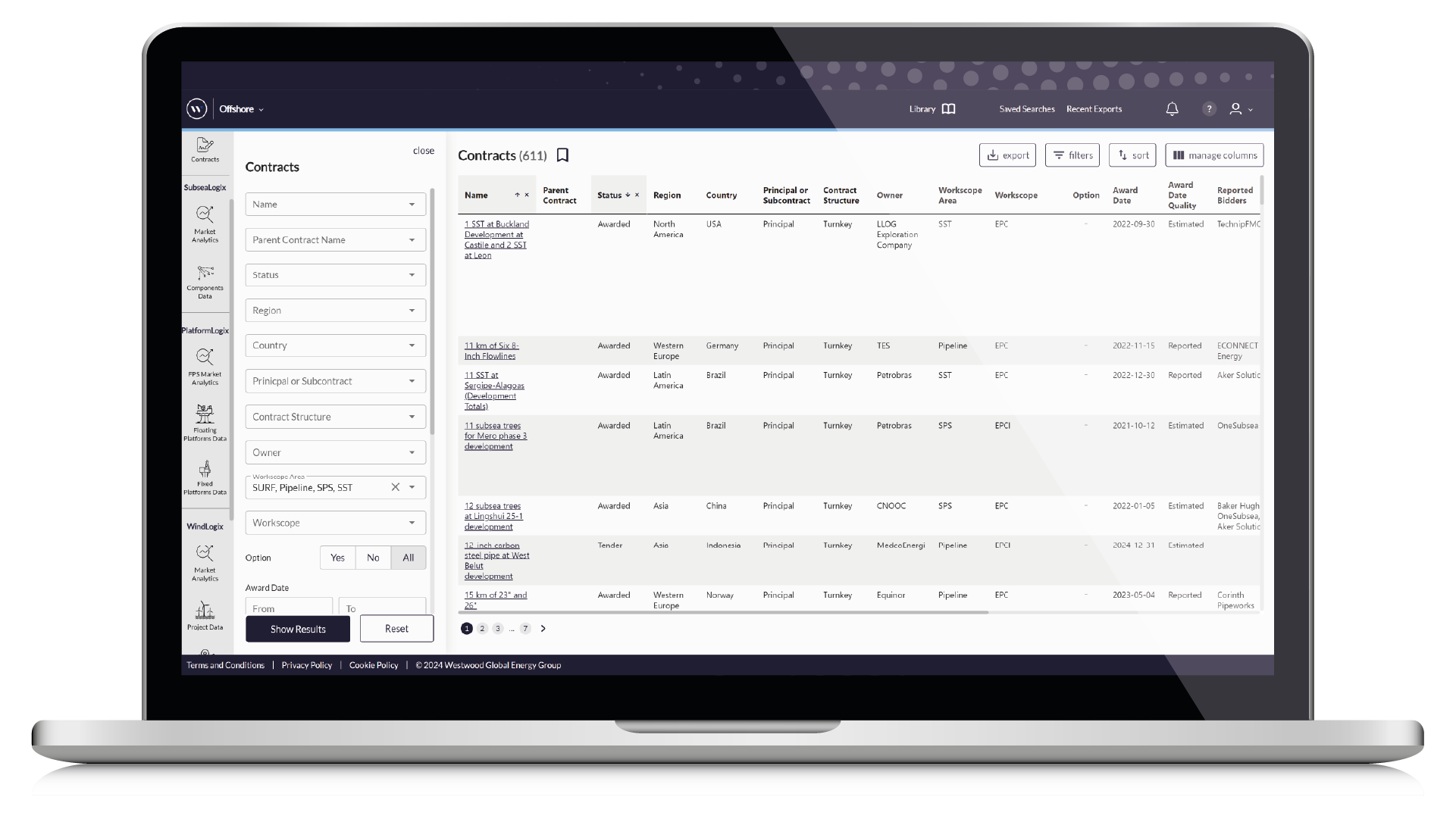 SLX Feb 24 - Contracts Search