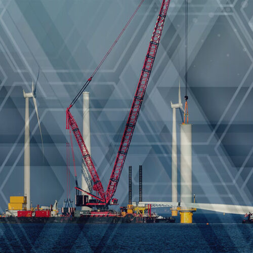 Offshore Wind Projects, Offshore Wind Farms, Offshore Wind Database Laptop Image - Quarterly Report